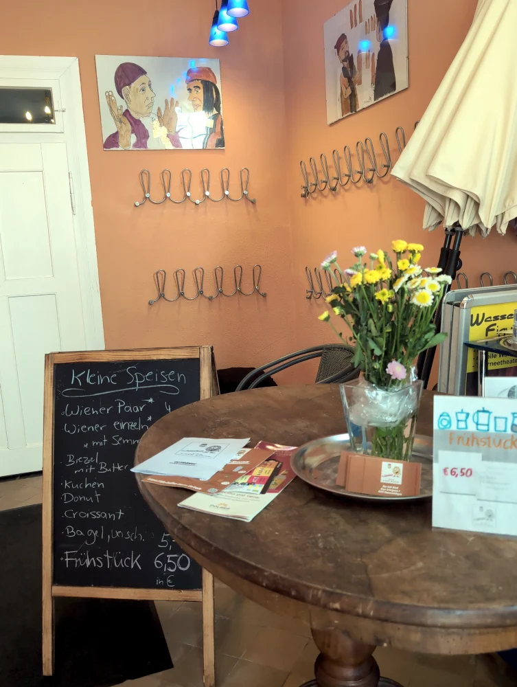 Speisekarte, Café Kiosk