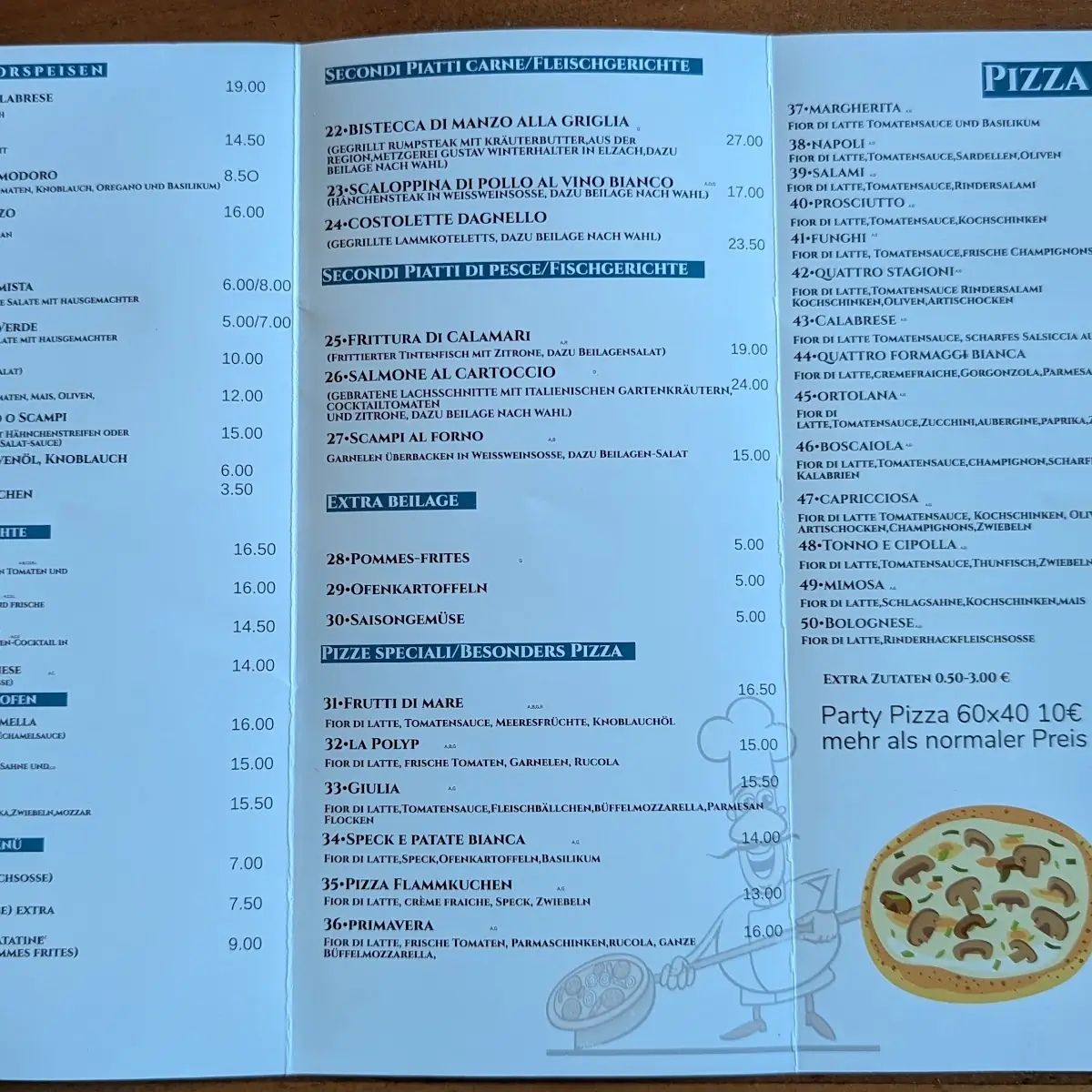 Speisekarte photo 2