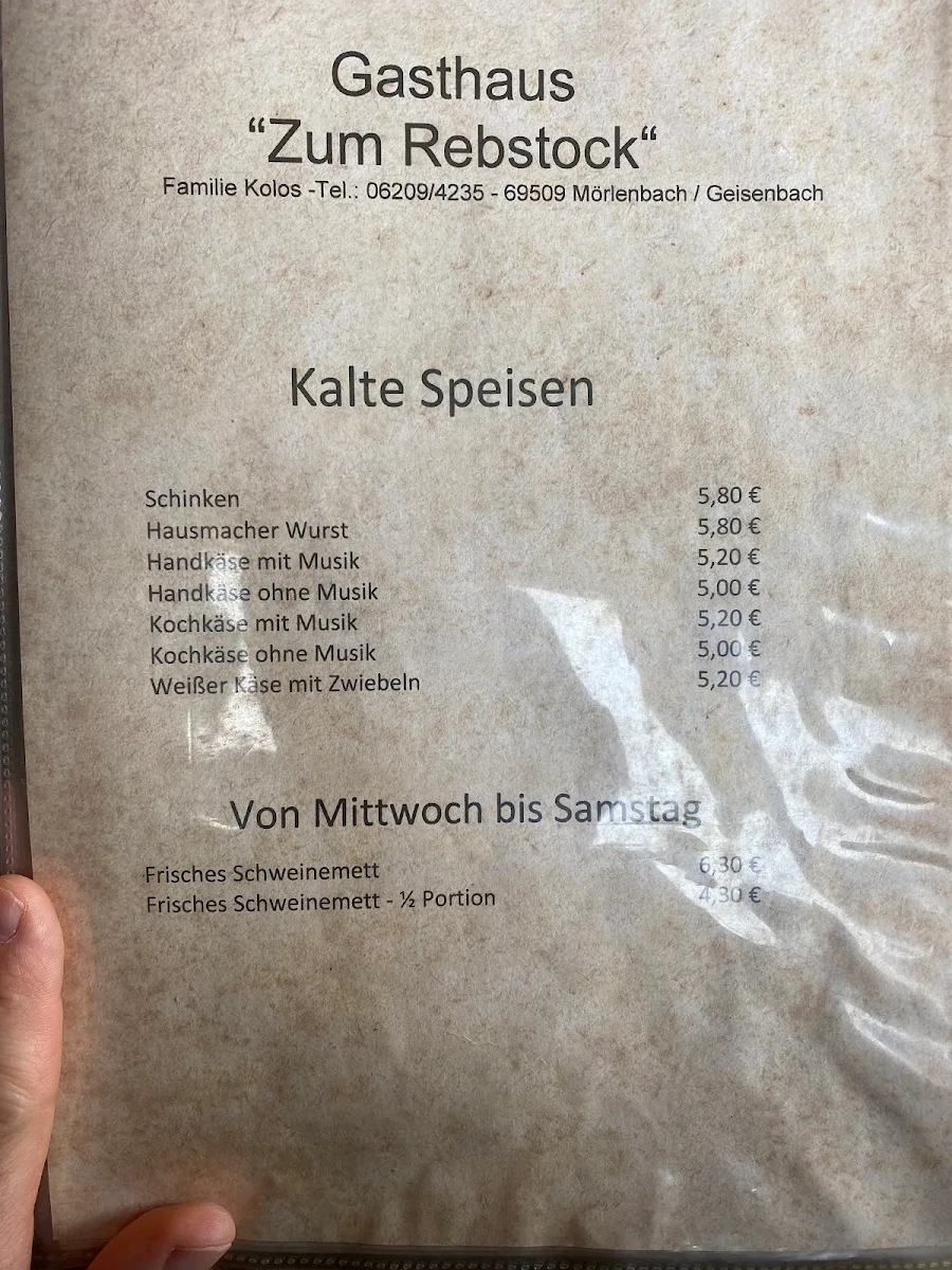 Speisekarte photo 7