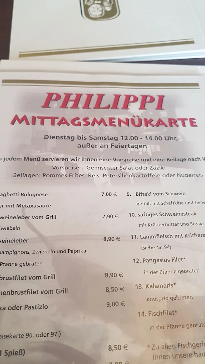 Speisekarte photo 2