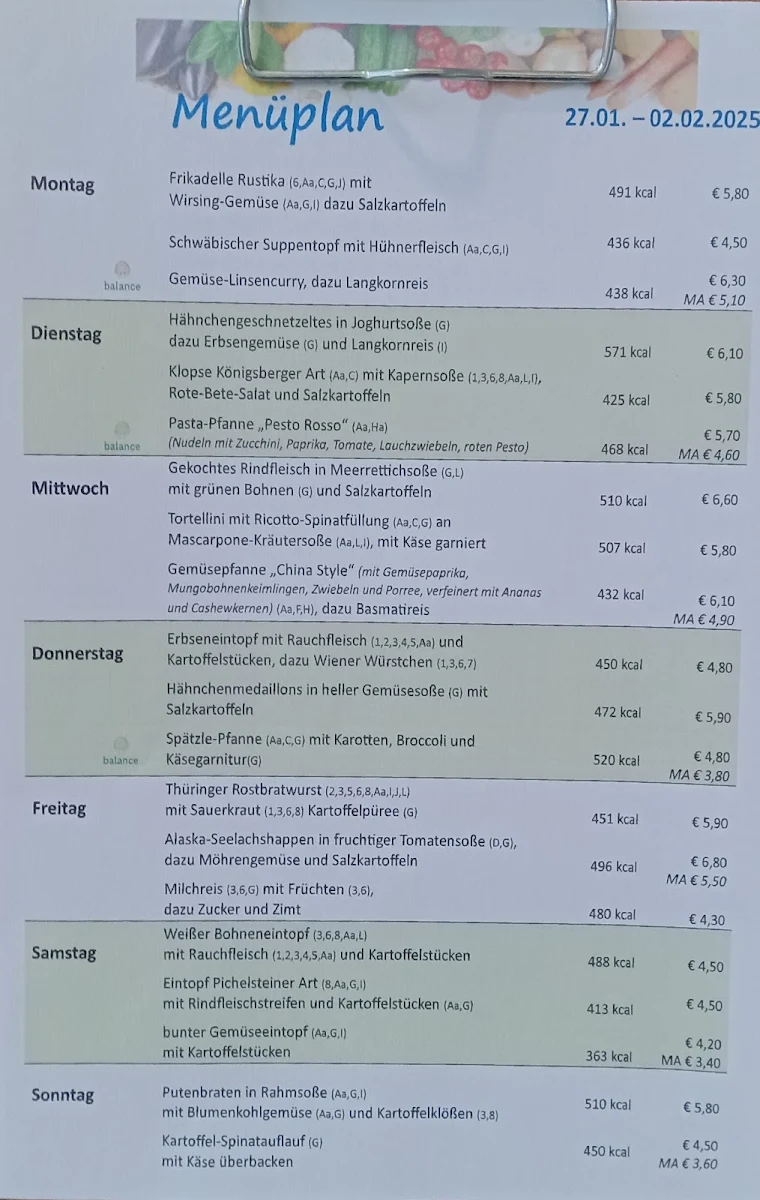 Speisekarte photo 1