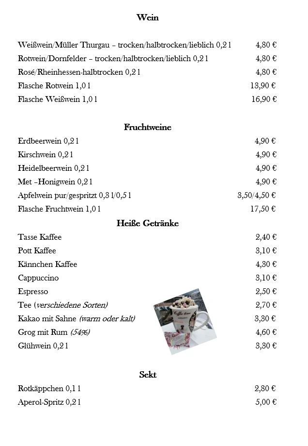 Speisekarte photo 6