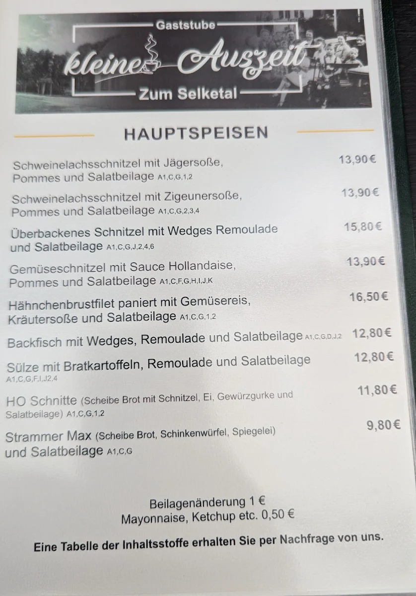 Speisekarte photo 2