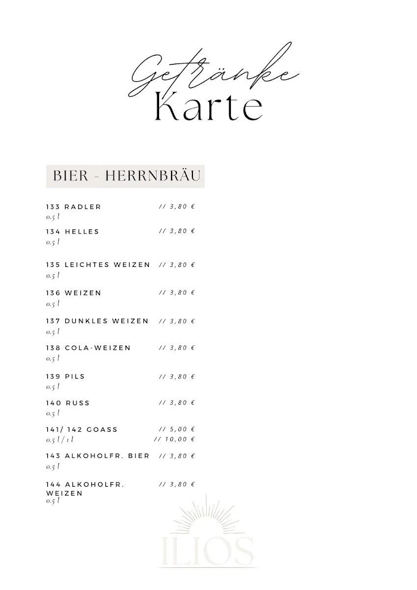 Speisekarte photo 9