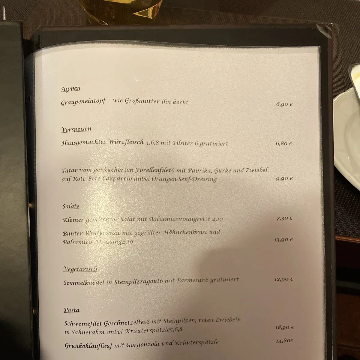 Speisekarte photo 8