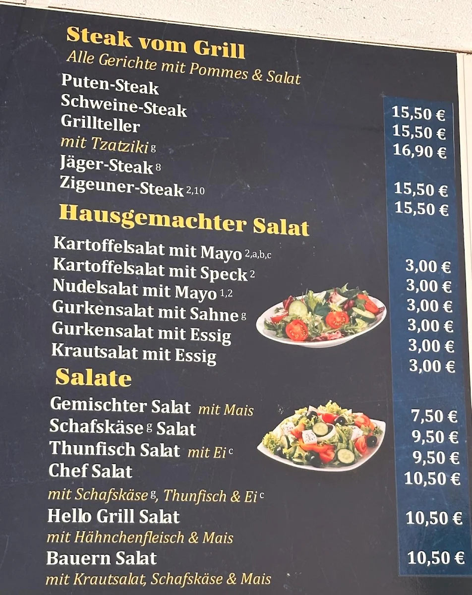 Speisekarte photo 2