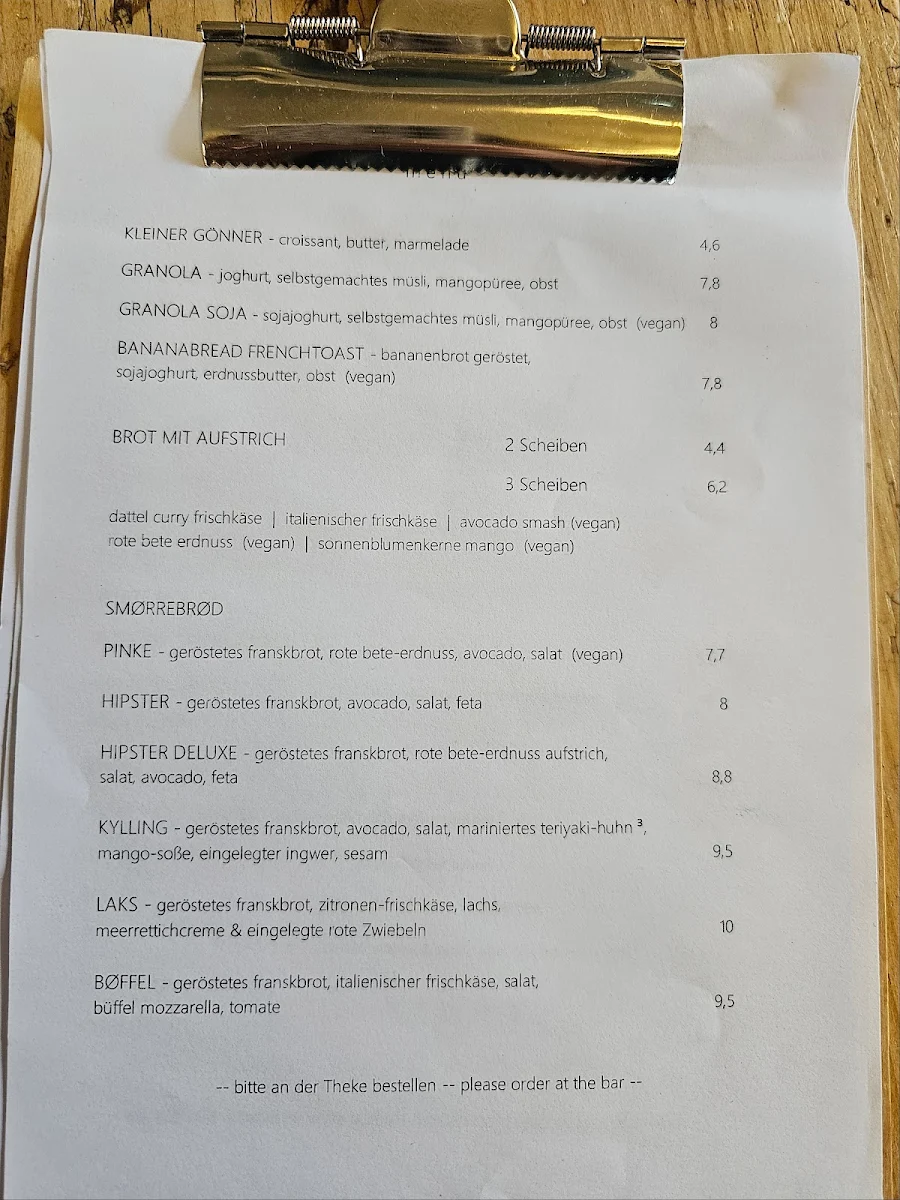 Speisekarte photo 2