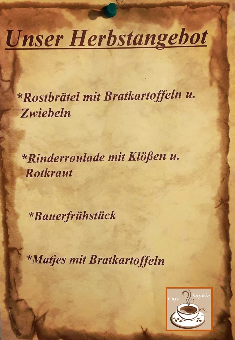Speisekarte photo 5