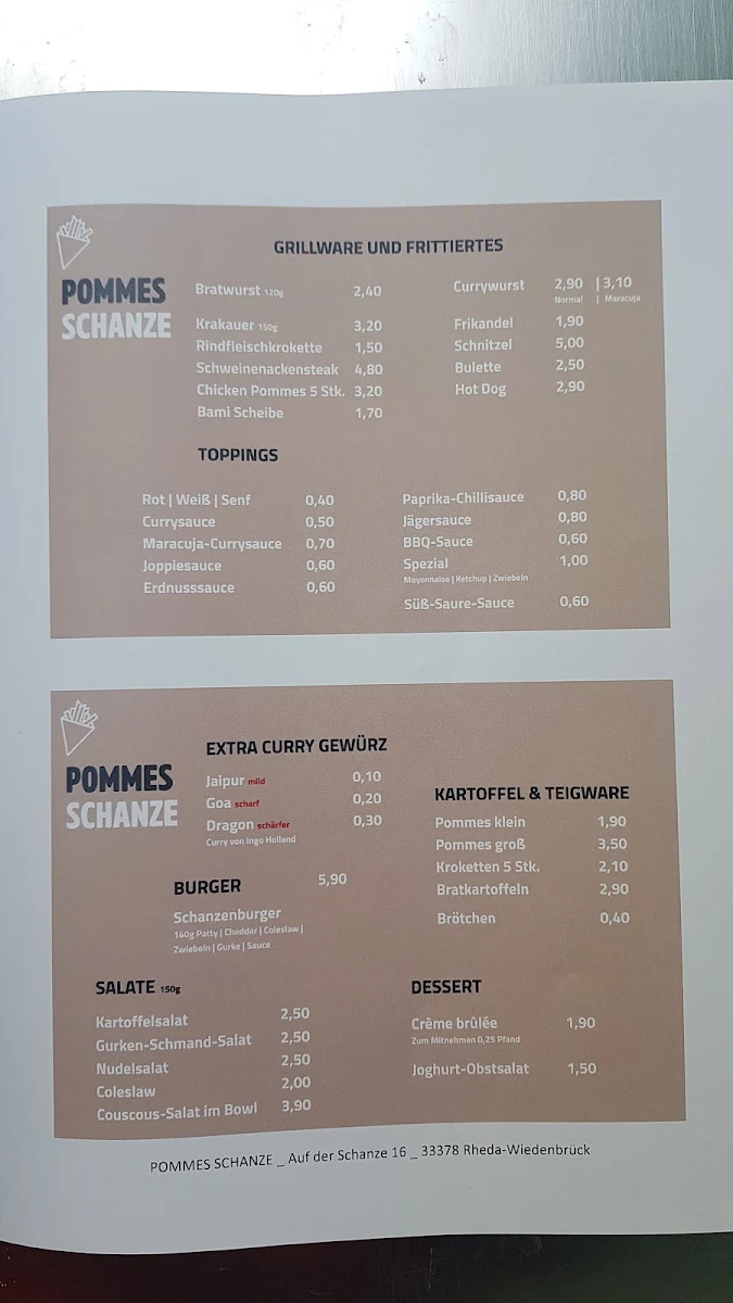 Speisekarte photo 3