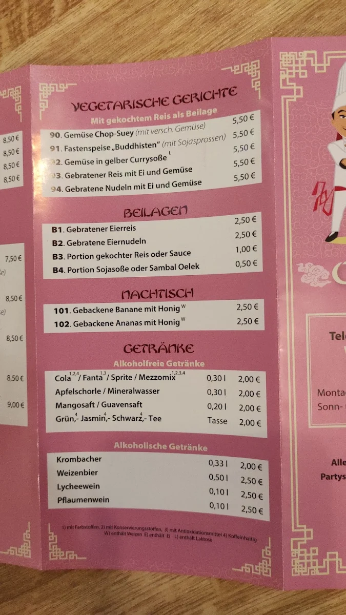 Speisekarte photo 5