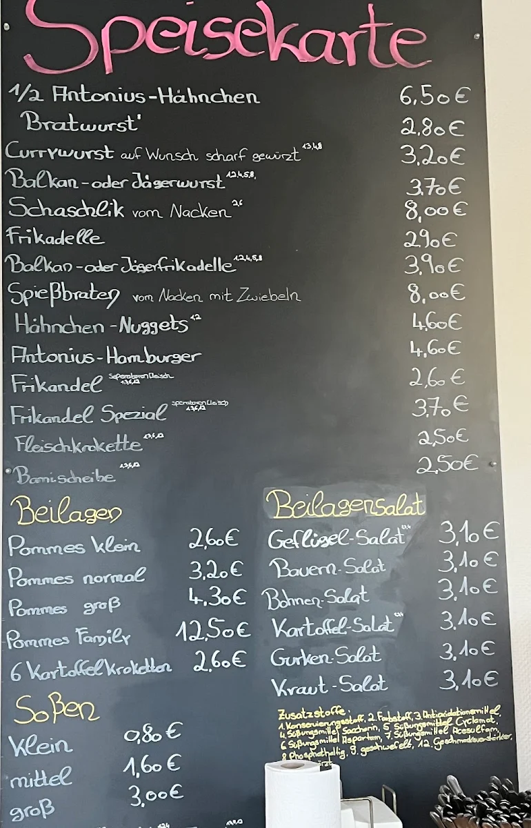 Speisekarte photo 1