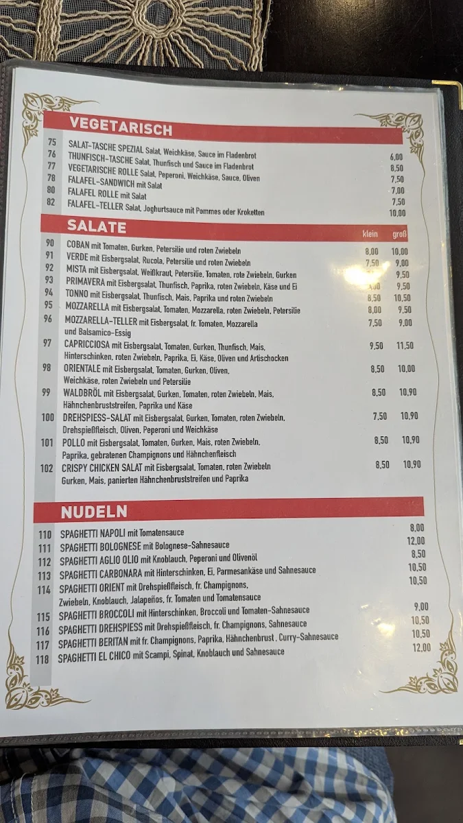 Speisekarte photo 2
