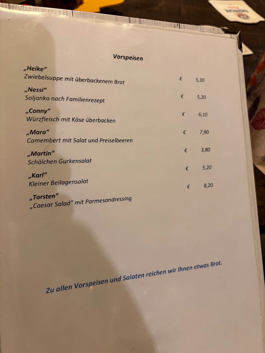 Speisekarte photo 6