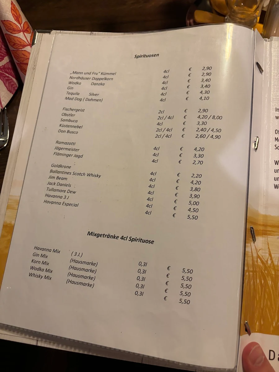 Speisekarte photo 7