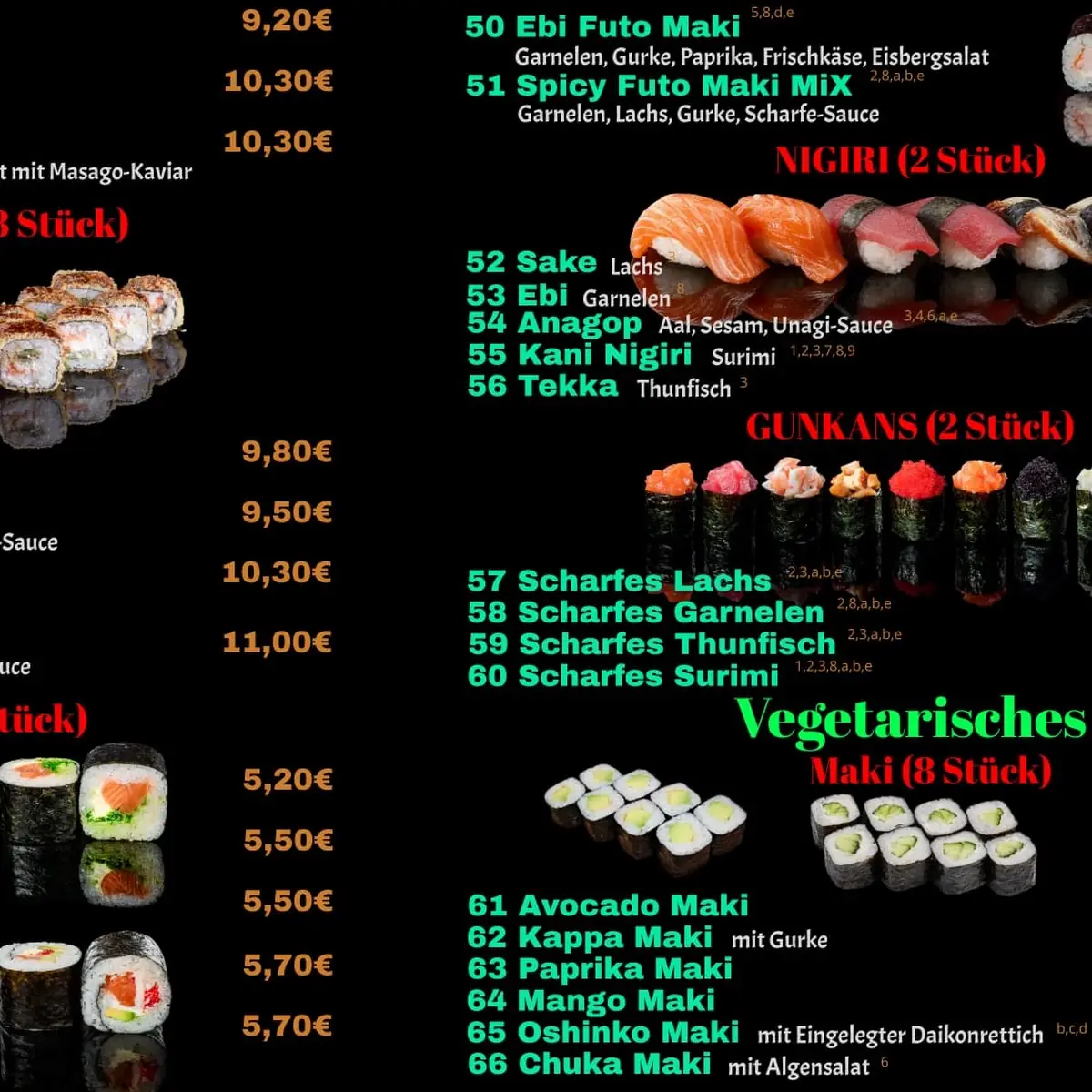 Speisekarte photo 1
