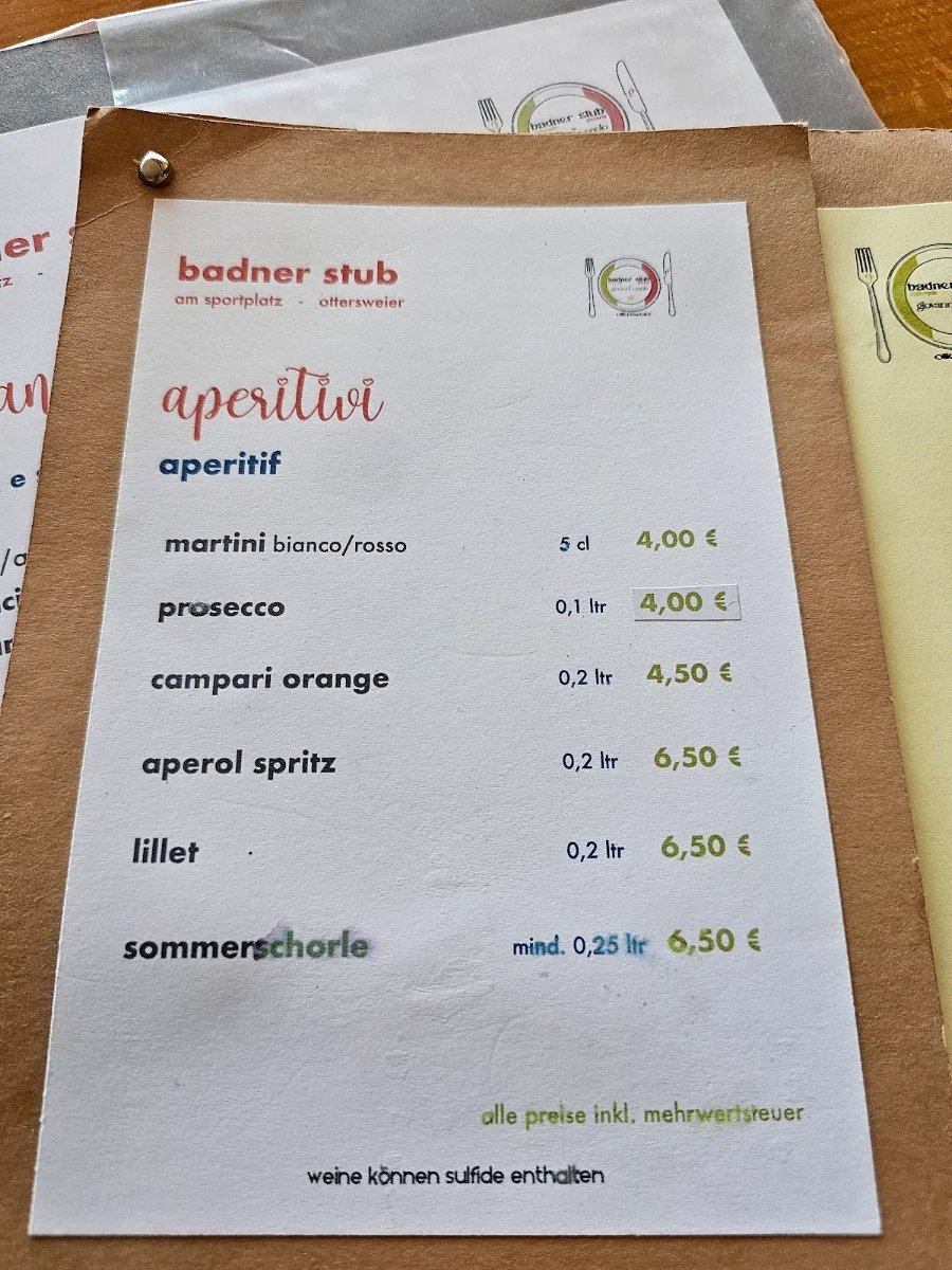 Speisekarte photo 9