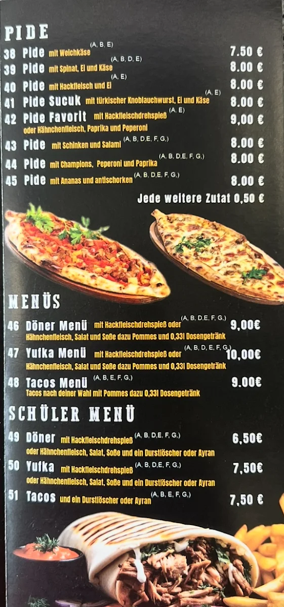 Speisekarte photo 2