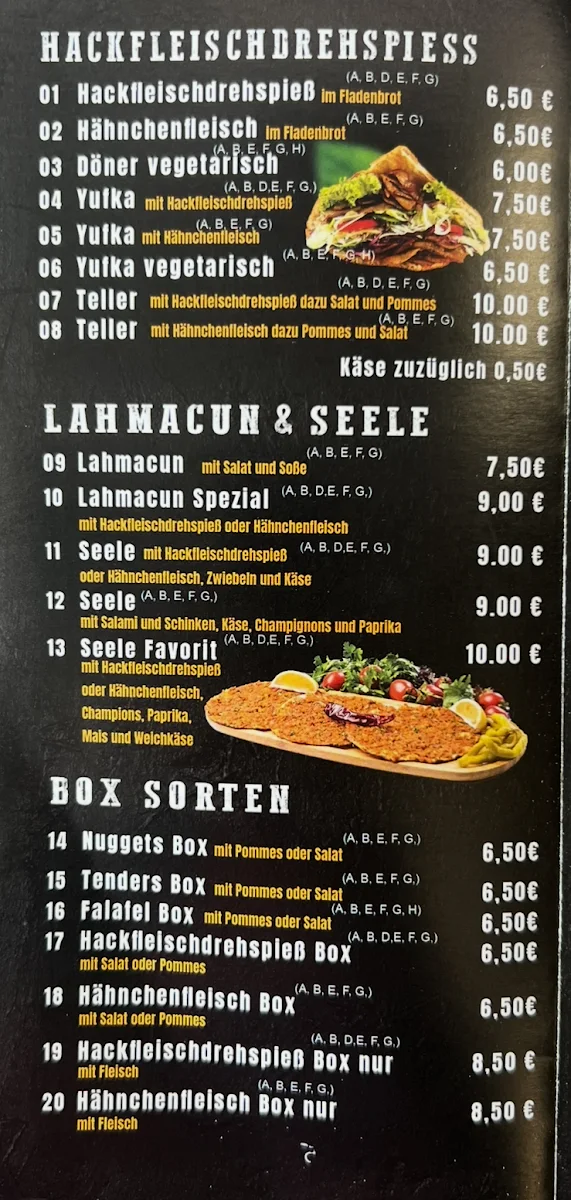 Speisekarte photo 4