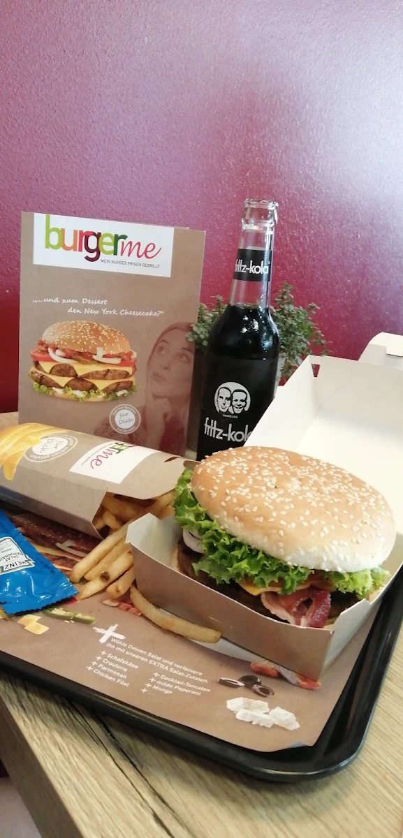 Speisekarte, burgerme Karlsruhe West