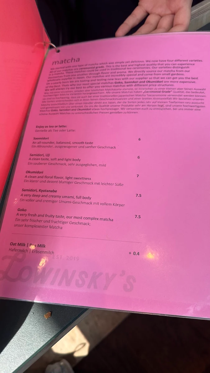 Speisekarte photo 4