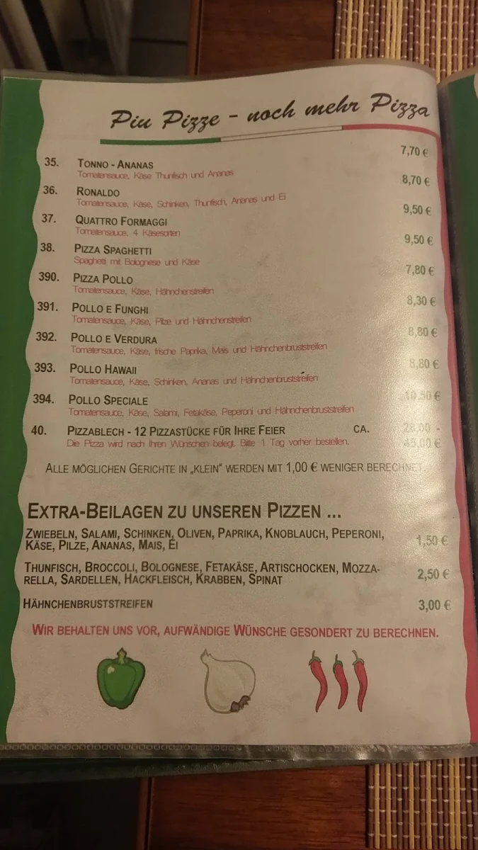 Speisekarte photo 1