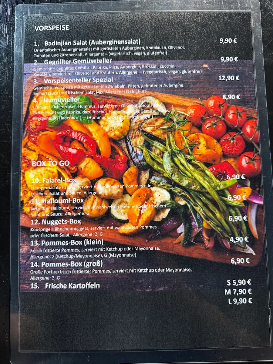 Speisekarte photo 3