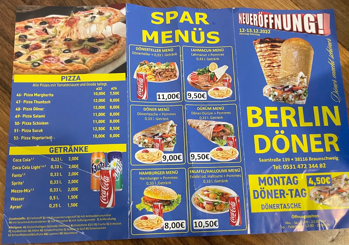 Speisekarte photo 3
