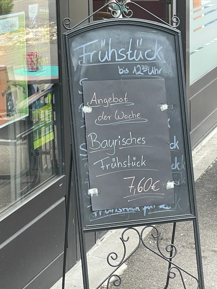 Speisekarte, Bäckerei Liepert