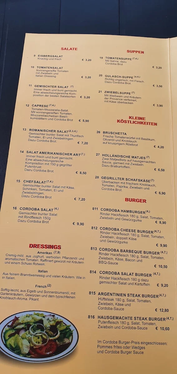 Speisekarte photo 2