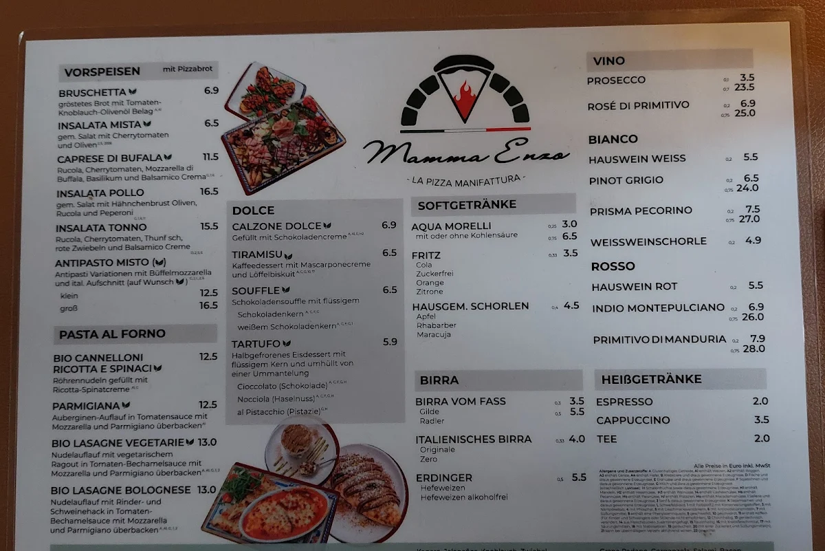 Speisekarte photo 6