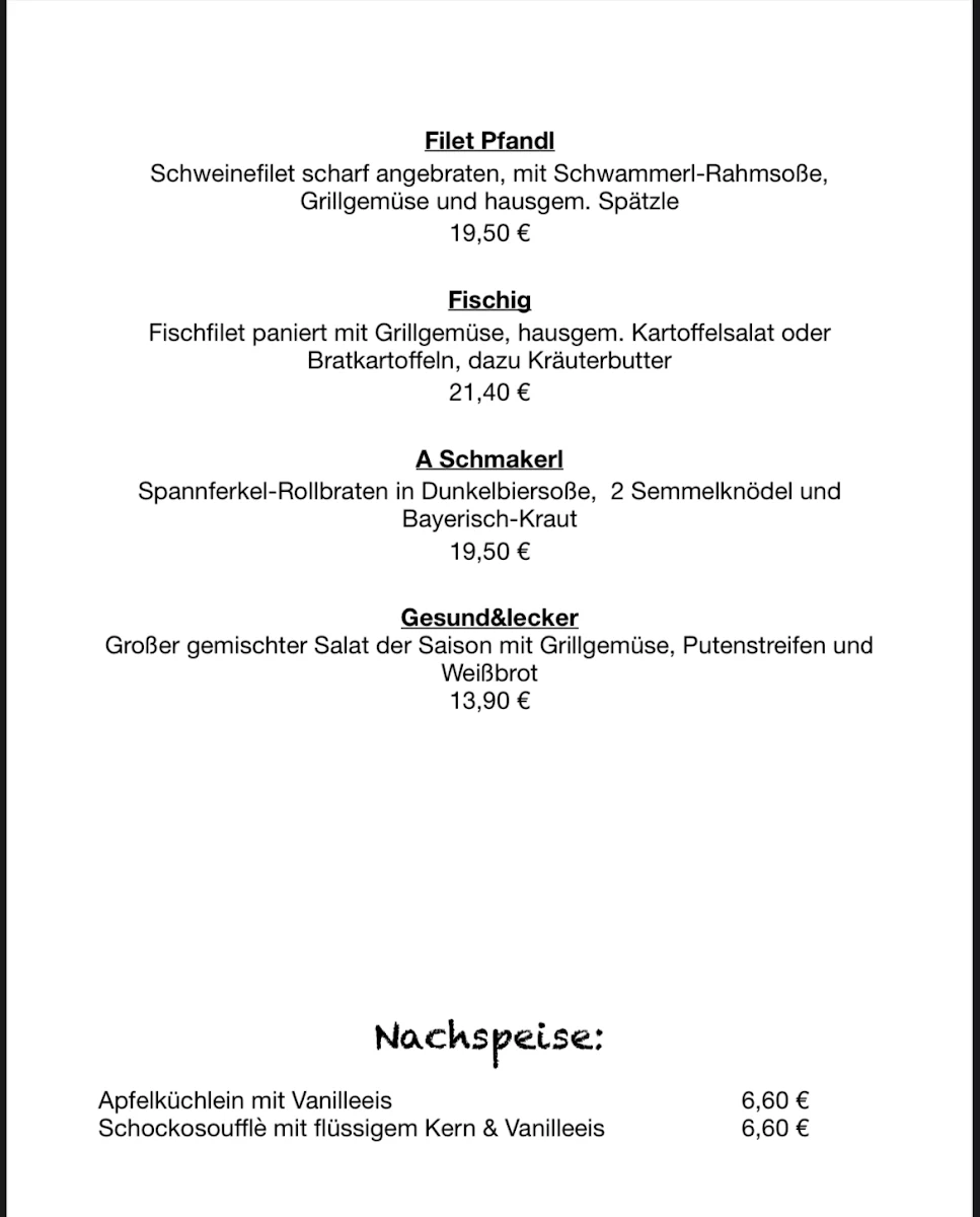Speisekarte photo 4