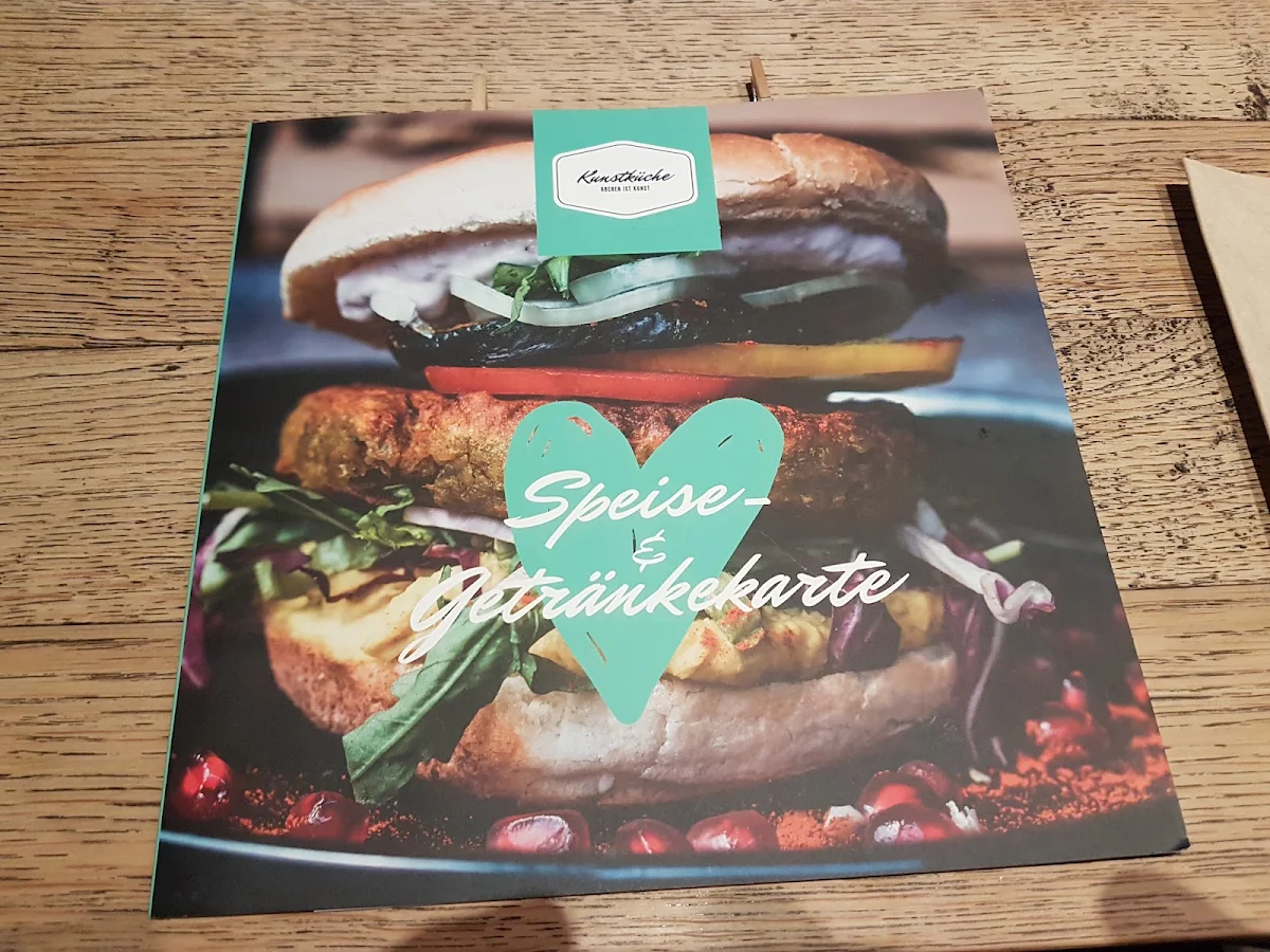 Speisekarte, Kunstküche