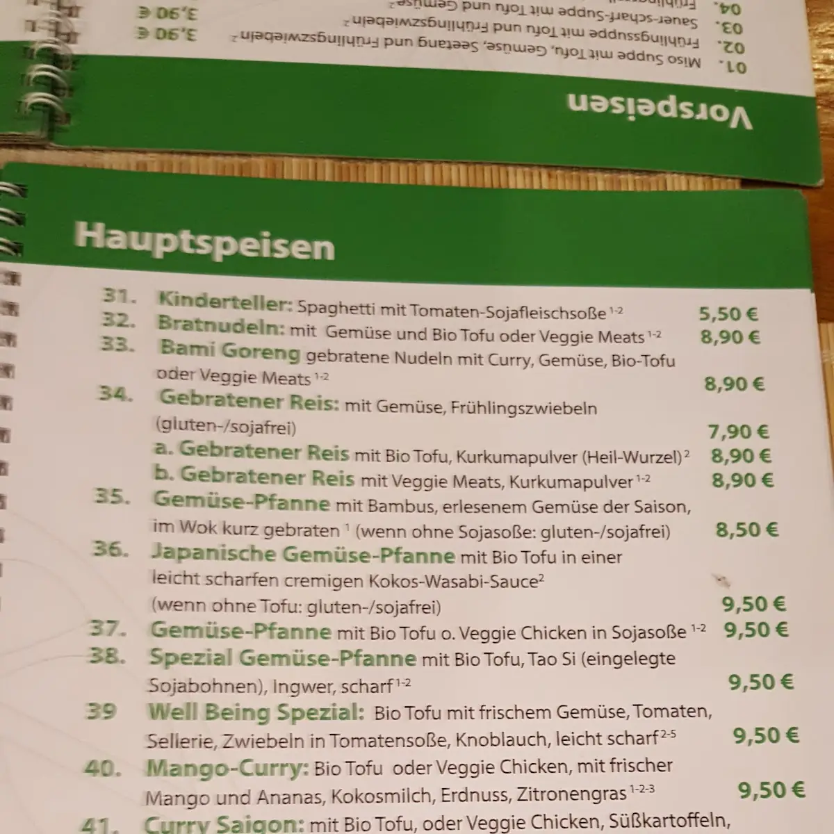 Speisekarte photo 6