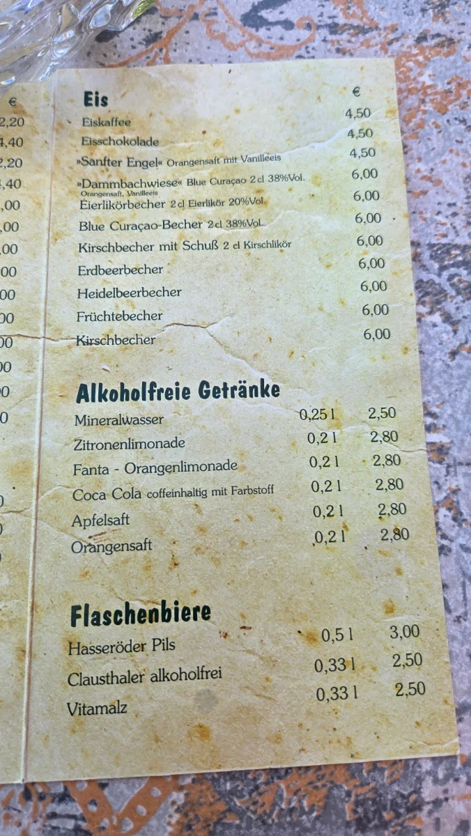 Speisekarte photo 2