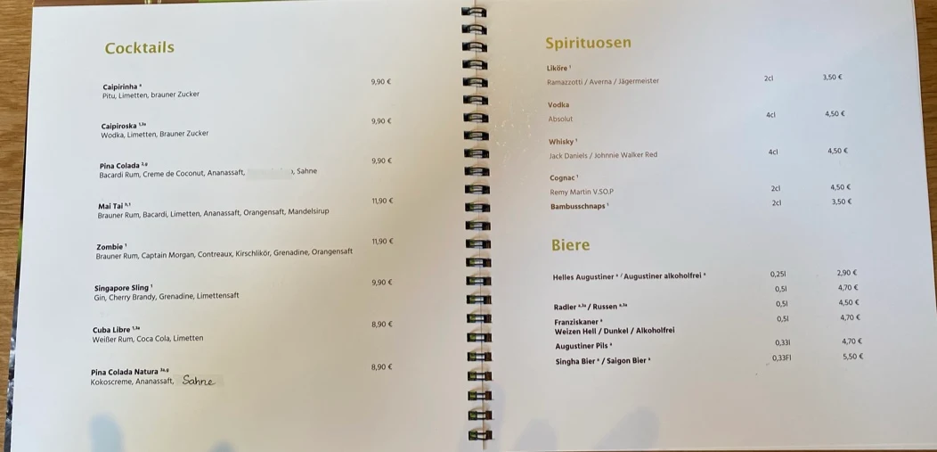 Speisekarte photo 10