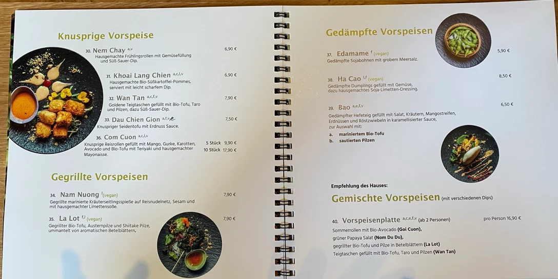 Speisekarte photo 2