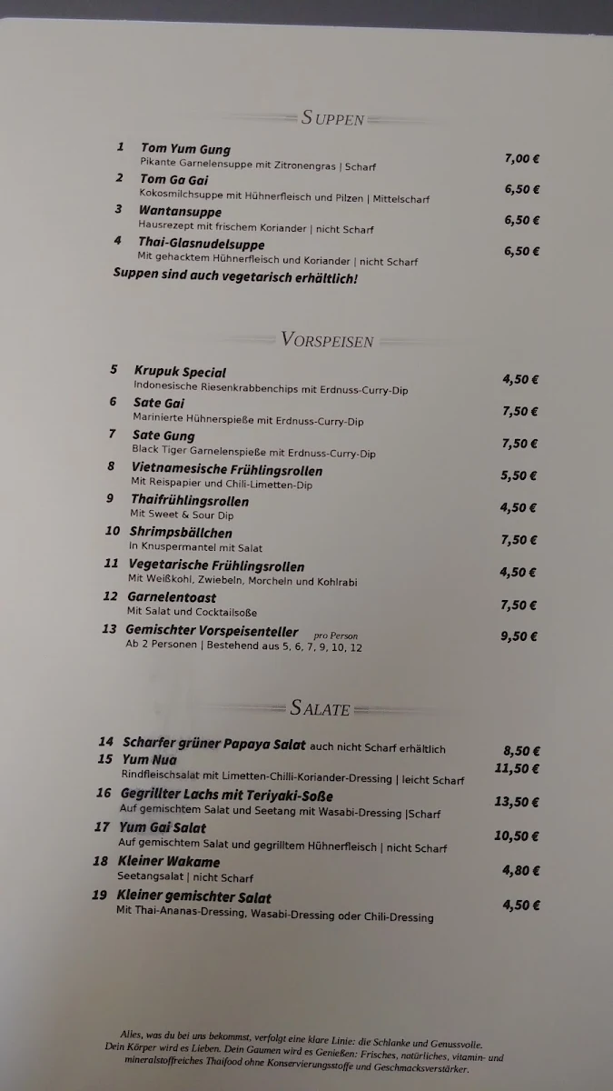 Speisekarte photo 1