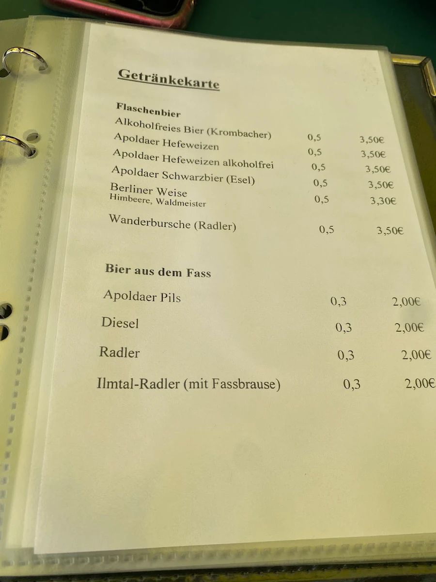 Speisekarte photo 1
