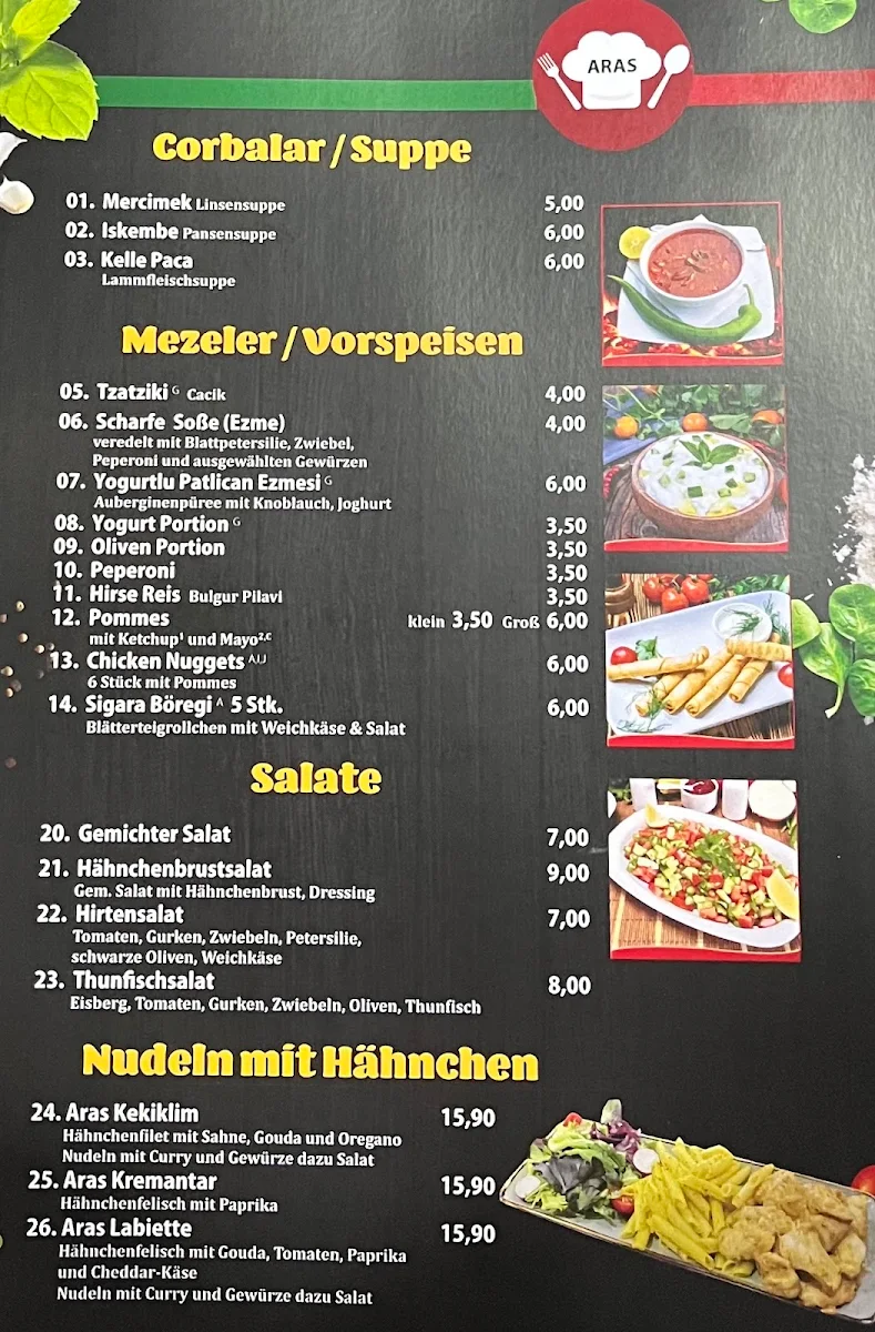 Speisekarte photo 3