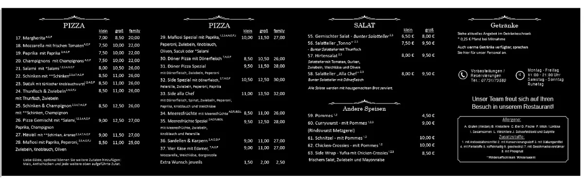 Speisekarte photo 1