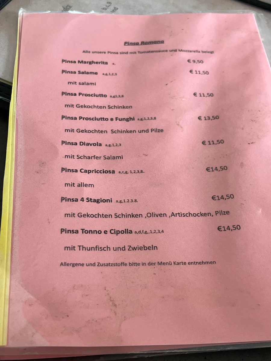 Speisekarte photo 1