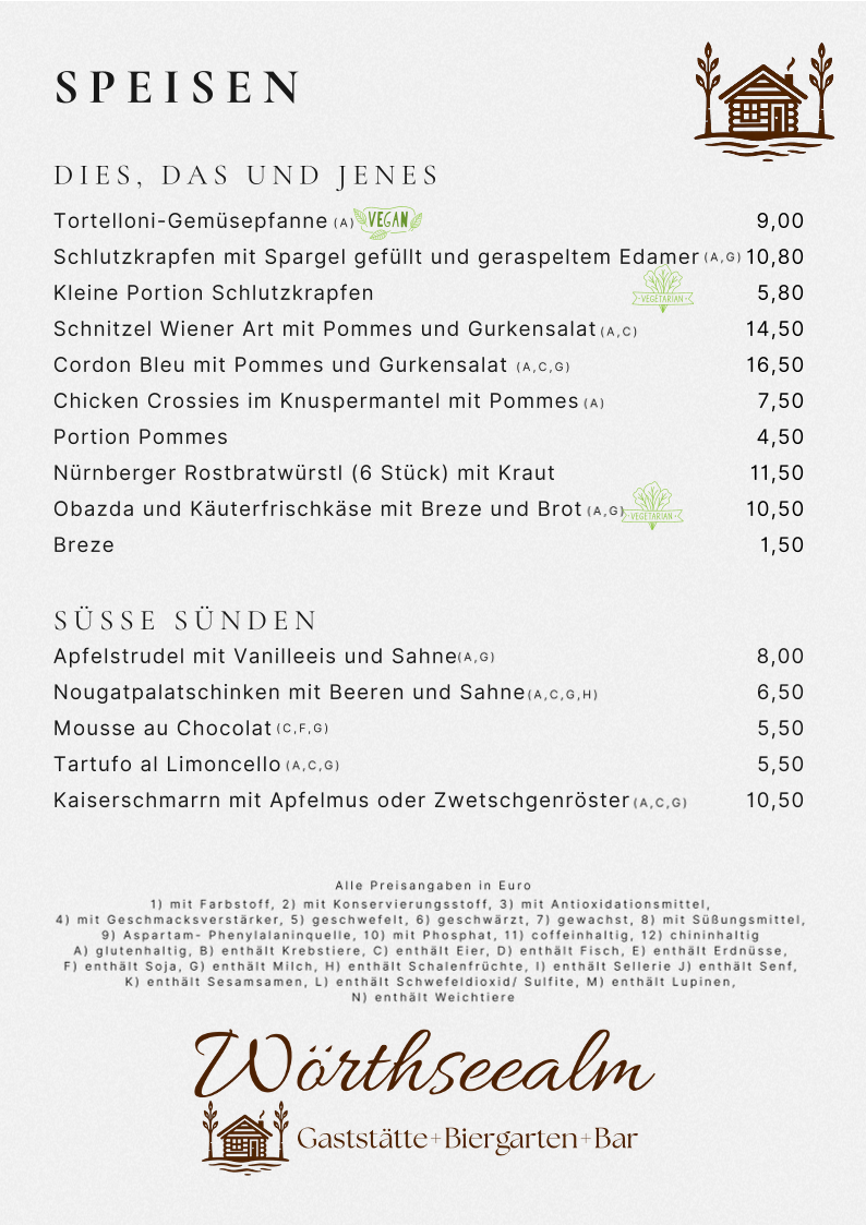 Speisekarte photo 1