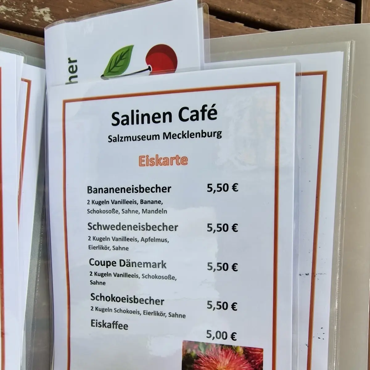 Speisekarte photo 1