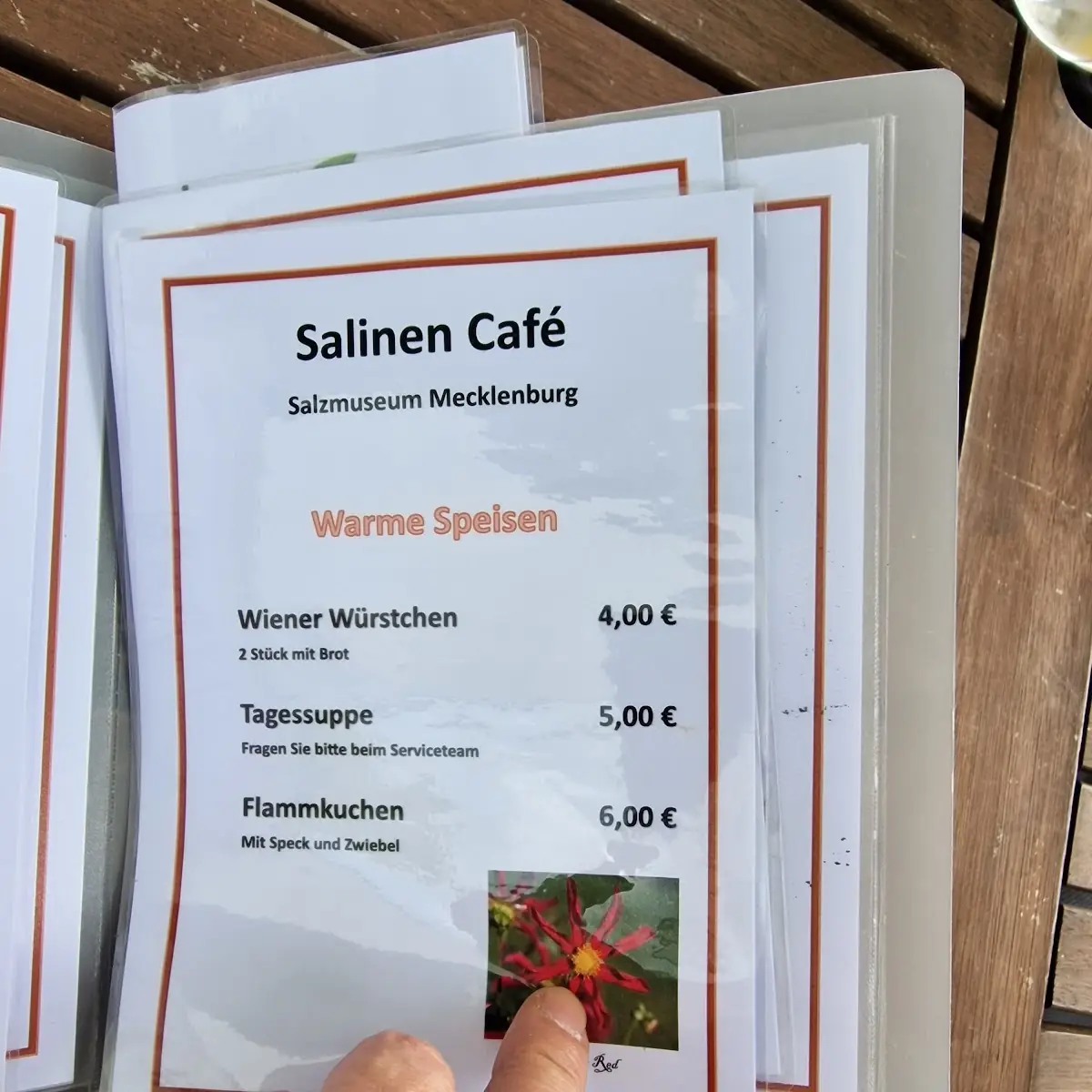 Speisekarte photo 3