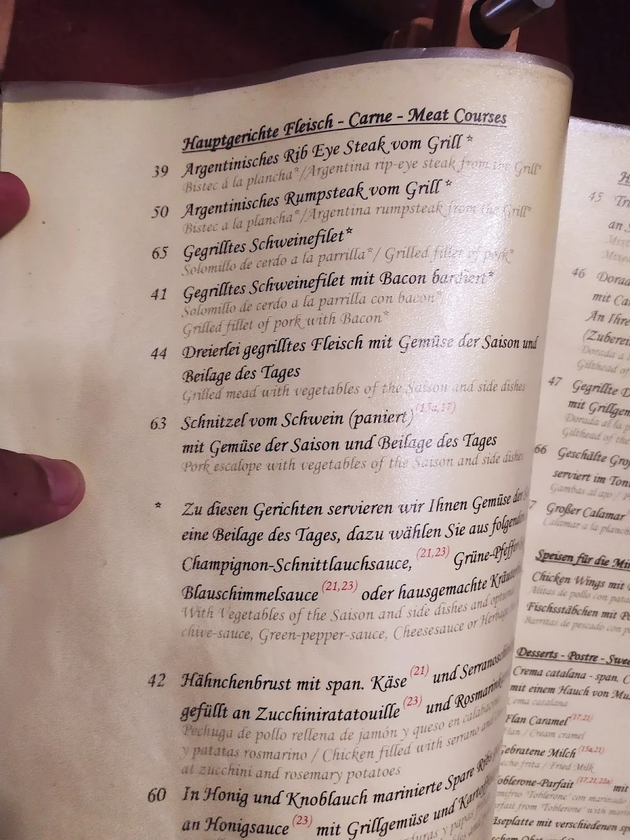 Speisekarte photo 4