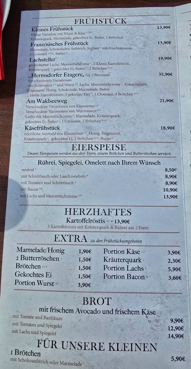 Speisekarte photo 1
