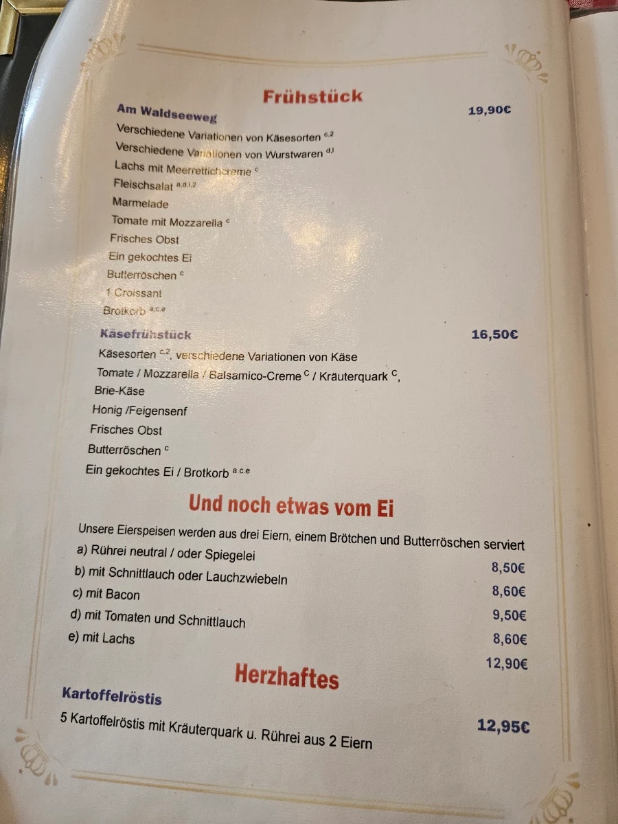 Speisekarte photo 3