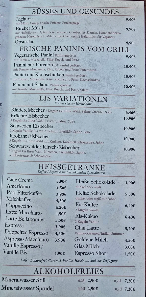 Speisekarte photo 4