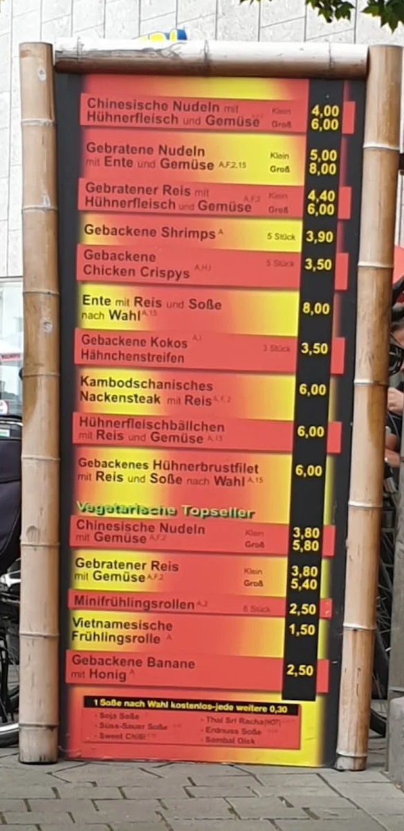 Speisekarte photo 3