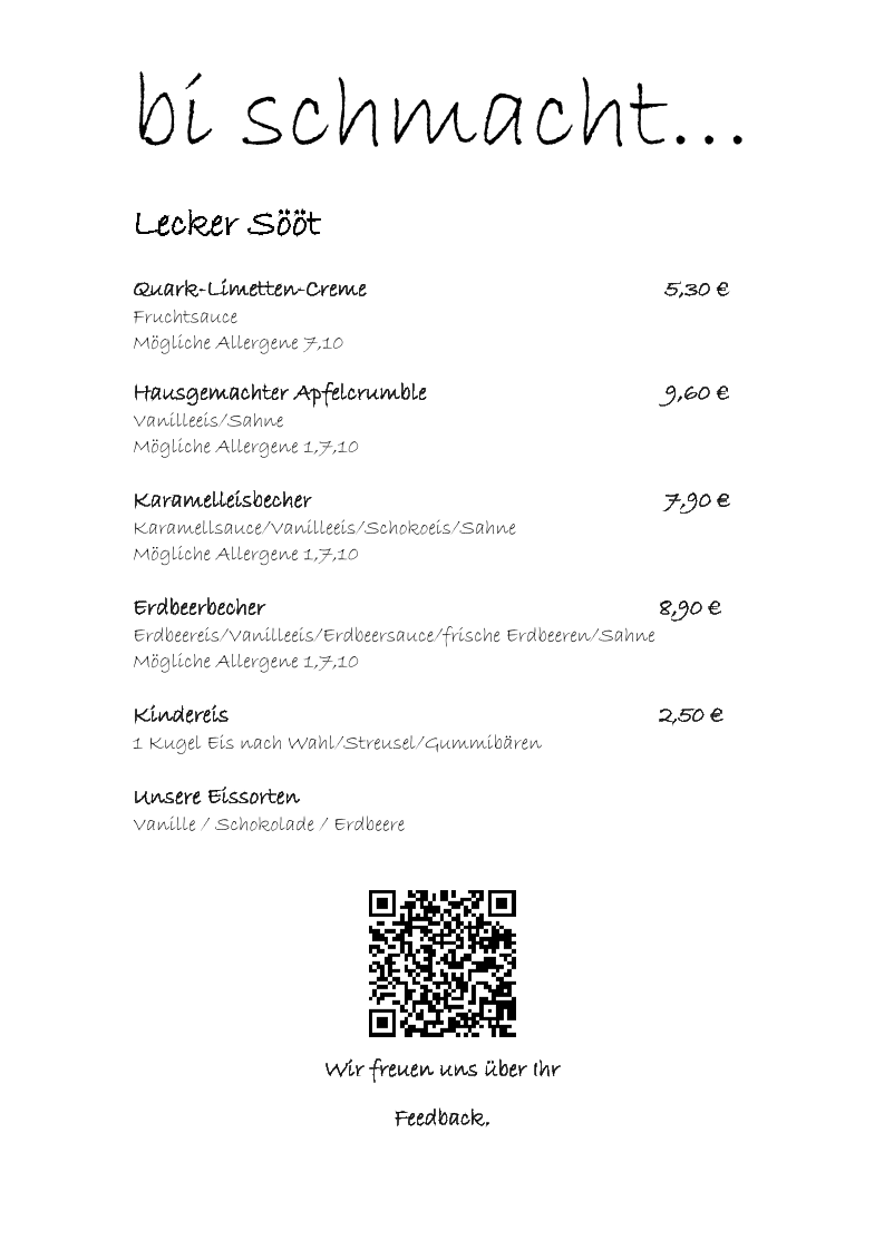 Speisekarte photo 4